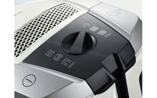 MIELE Compact C2 Blanc Allergy EcoLine v2 - Variateur de puissance (cr&eacute;dit : Darty)