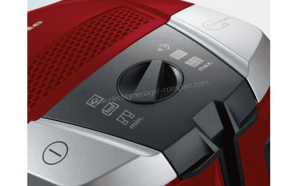 MIELE Compact C2 Rouge Mangue Ecoline - Vue du variateur