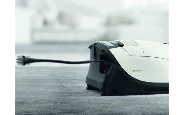 MIELE Complete C3 Blanc Allergy PowerLine SGFE1 - Enrouleur de cordon