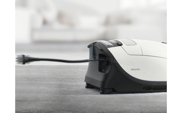 MIELE Complete C3 Blanc Silence EcoLine SGSK3 2017 - Erouleur c&acirc;ble