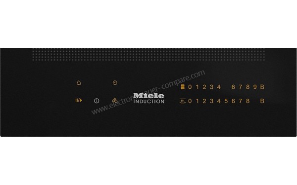 MIELE CS 7612 FL - Panneau de commandes