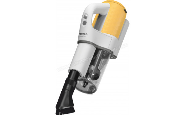 MIELE Duoflex HX1 Jaune SQLL0 - Aspirateur &agrave; main vue 3/4 droite