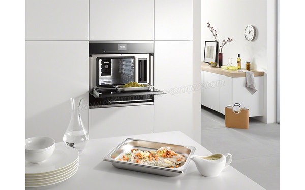 MIELE DG 6600 IN - Appareil encastr&eacute;, porte ouverte