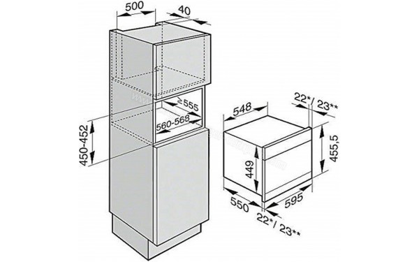 MIELE DGC 6800 XL BR - Sch&eacute;ma technique