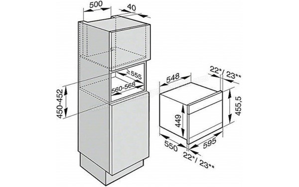 MIELE DGC 6800 XL NR - Sch&eacute;ma technique