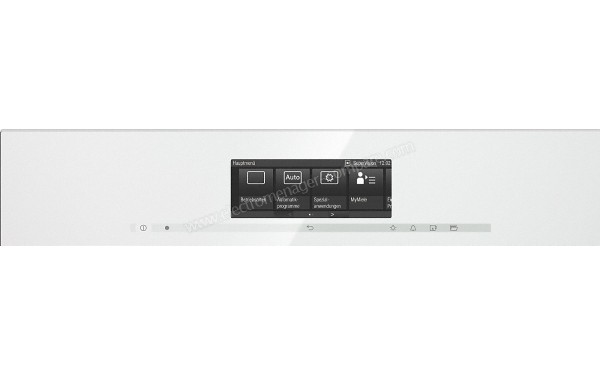 MIELE DGC 6800X XL BB - Panneau de commandes