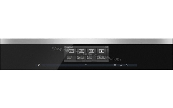 MIELE DGC 6865 XXL IN - Panneau de commandes