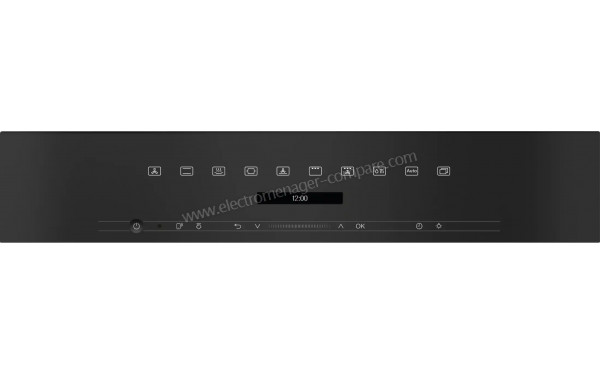 MIELE DGC 7150 - Panneau de commandes