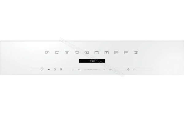 MIELE DGC 7250 BB - Panneau de commandes