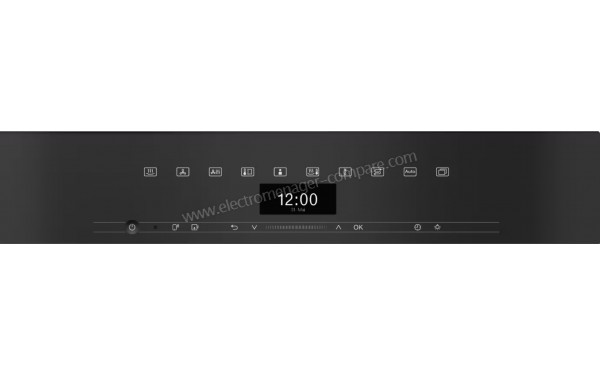 MIELE DGC 7440 HC Pro IN - Panneau de commandes