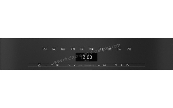 MIELE DGC 7440X NR - Panneau de commandes