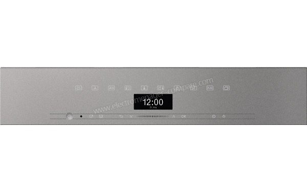 MIELE DGC 7460 GR - Panneau de commandes