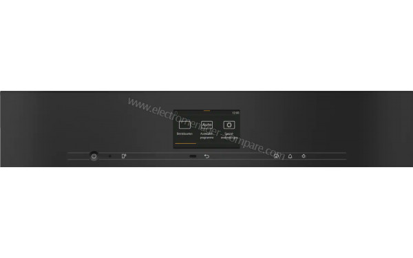 MIELE DGC 7640 HC Pro IN - Panneau de commandes
