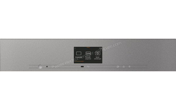 MIELE DGC 7645 HC Pro GR - Panneau de commandes