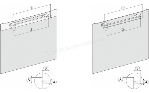 MIELE DGC 7645 IN V2 - Dimensions