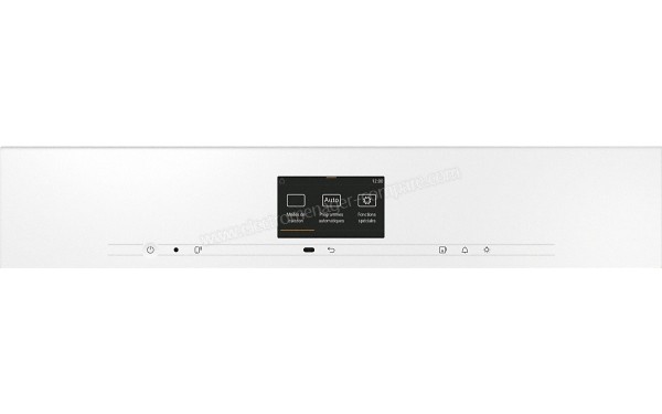 MIELE DGC 7665 BB - Panneau de commandes