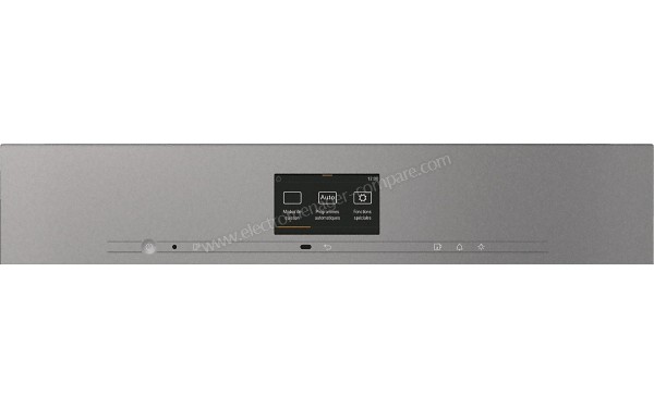 MIELE DGC 7665 GR - Panneau de commandes