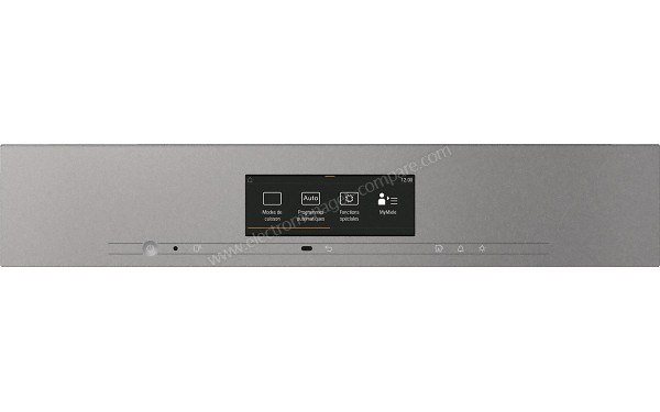 MIELE DGC 7840 GR - Panneau de commandes