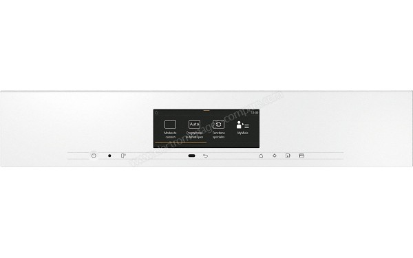 MIELE DGC 7860X BB - Panneau de commandes