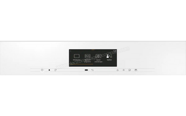 MIELE DGC 7865 HCX Pro BB - Panneau de commandes