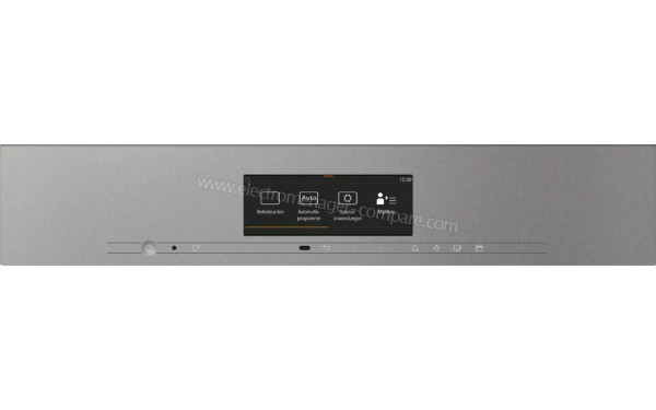 MIELE DGC 7865 HCX Pro GR - Panneau de commandes