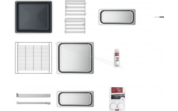 MIELE DGC 7865 HCX Pro PB - Accessoires