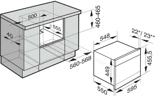 MIELE DGC XL 6600 BB - Sch&eacute;ma technique