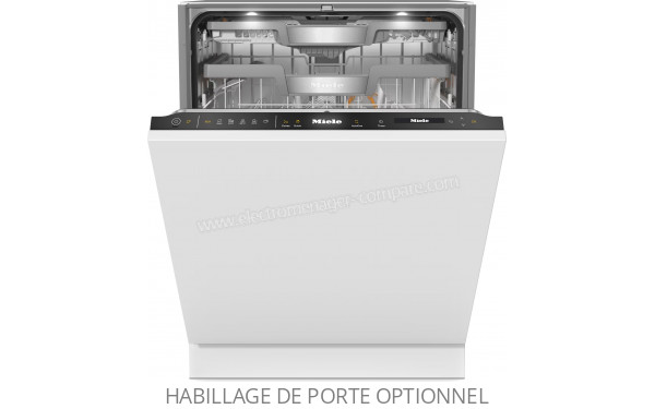 MIELE G 7793 SCVi AD 125 Gala Ed. Noir - Vue de face
