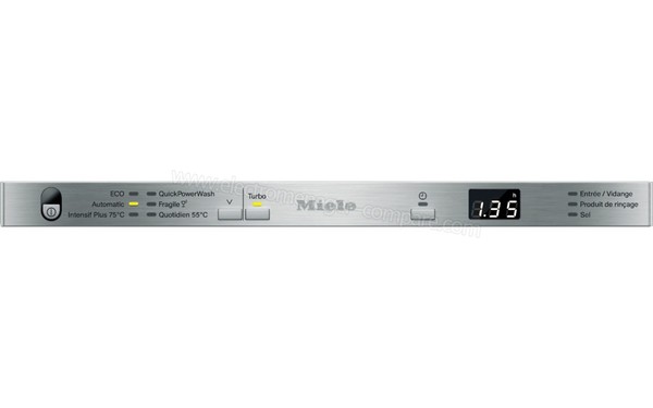 MIELE G 4782 SCVi - Panneau de commandes