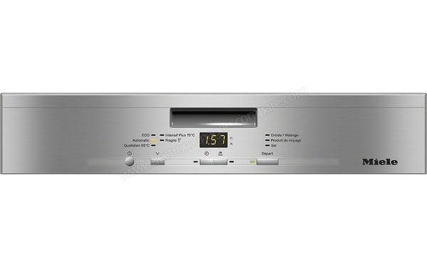 MIELE G 4920 SC Front Inox - Panneau de commandes
