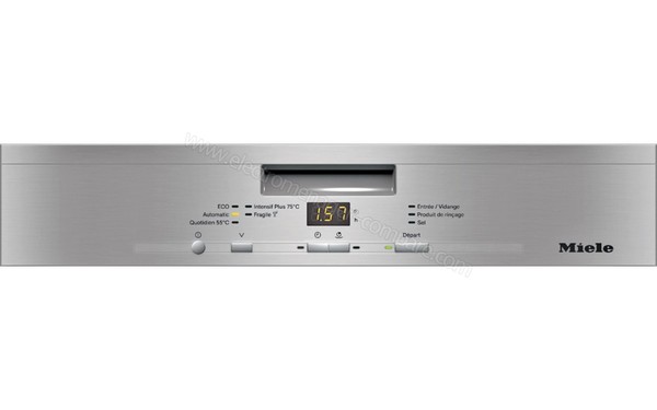 MIELE G 4922 Front Inox - Panneau de commandes