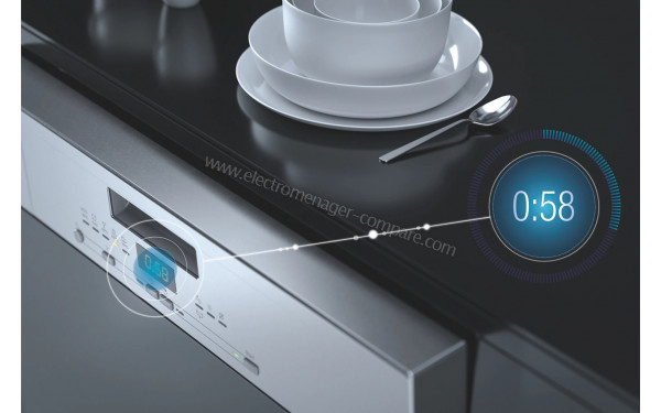 MIELE G 5000 Front Inox - Indicateur de temps