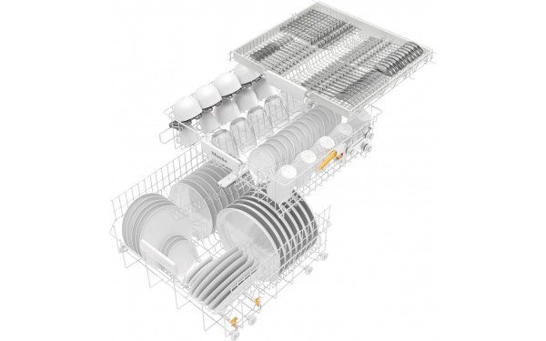 MIELE G 5000 SC BB - Vue des paniers
