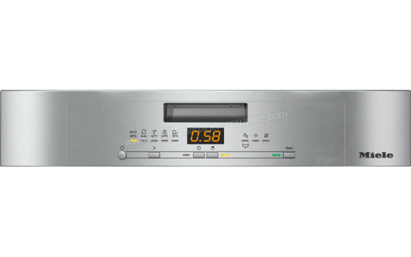 MIELE G 5002 SC Front Inox - Panneau de commandes