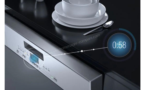 MIELE G 5112 SC Front Inox - Indicateur de temps