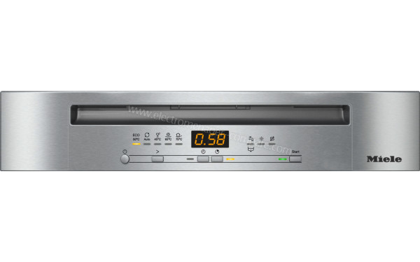 MIELE G 5223 SC Front Inox - Panneau de commandes