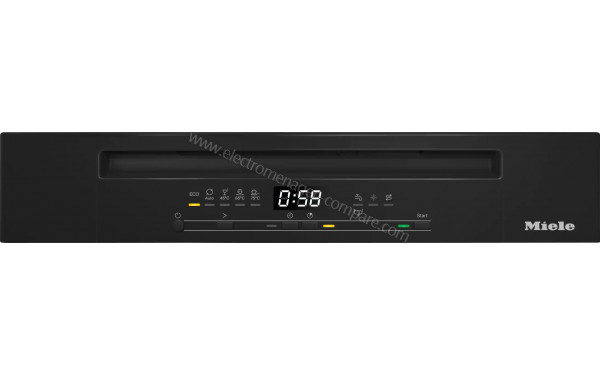 MIELE G 5312 SCi Noir - Panneau de commandes