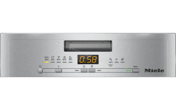 MIELE G 5430 SCi SL IN - Panneau de commandes