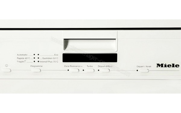 MIELE G 5500 SC - Panneau de commandes (cr&eacute;dit : Darty)
