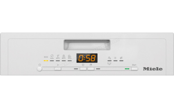 MIELE G 5540 SC SL Blanc - Panneau de commandes
