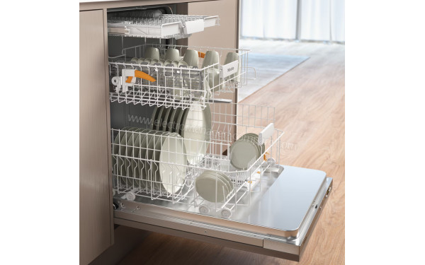 MIELE G 5656 SCVi XXL Inox - Vue des paniers
