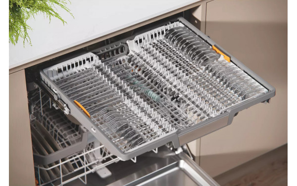 MIELE G 5812 SC Blanc - Vue du tiroir sup&eacute;rieur