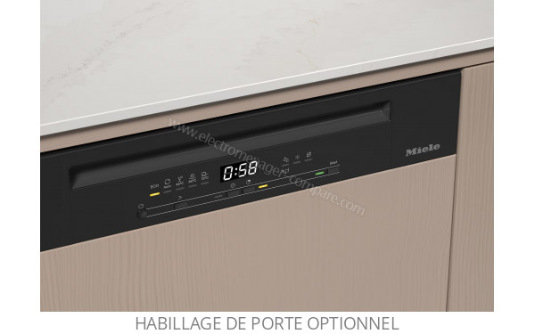 MIELE G 5812 SCi Noir - Panneau de commandes