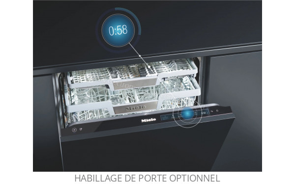 MIELE G 5856 SCVi XXL Inox - Indicateur de temps