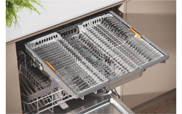 MIELE G 5856 SCVi XXL Inox - Vue du tiroir sup&eacute;rieur