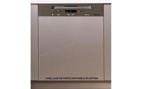 MIELE G 6100 SCI Inox - Vue de face 1 (cr&eacute;dit : Boulanger)