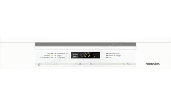 MIELE G 6200 - Panneau de commandes