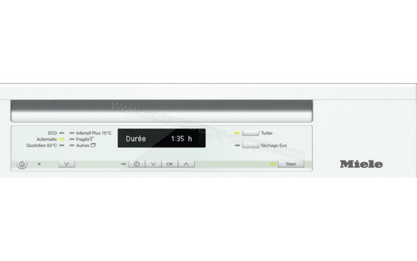 MIELE G 6300 SC - Panneau de commandes