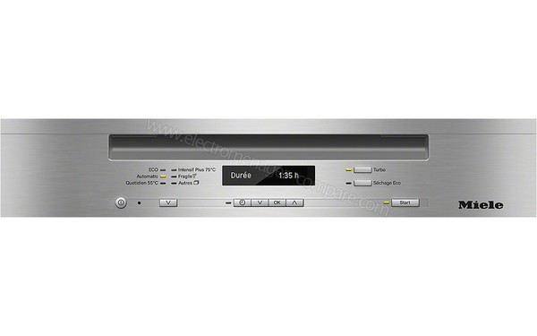 MIELE G 6410 SC Inox - Panneau de commandes