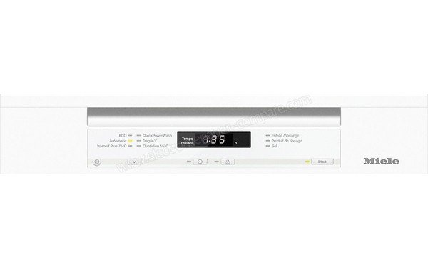 MIELE G 6630 SC - Panneau de commandes
